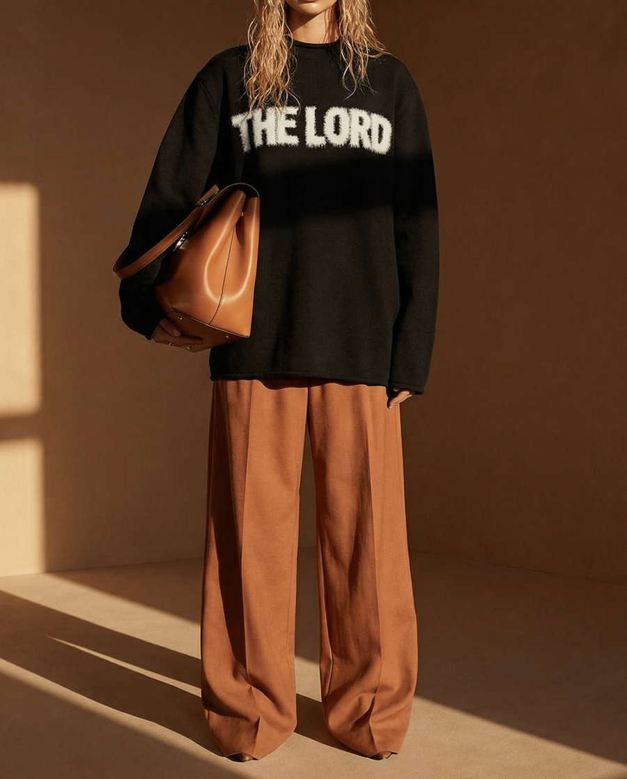 Lord Is Coming Crewneck Sweater