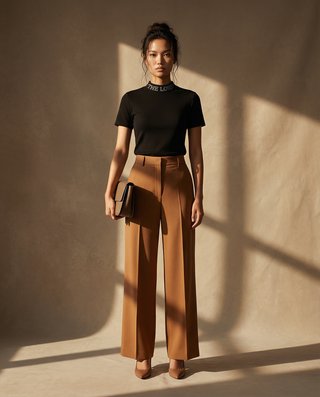 Lord Is Coming Mock Neck