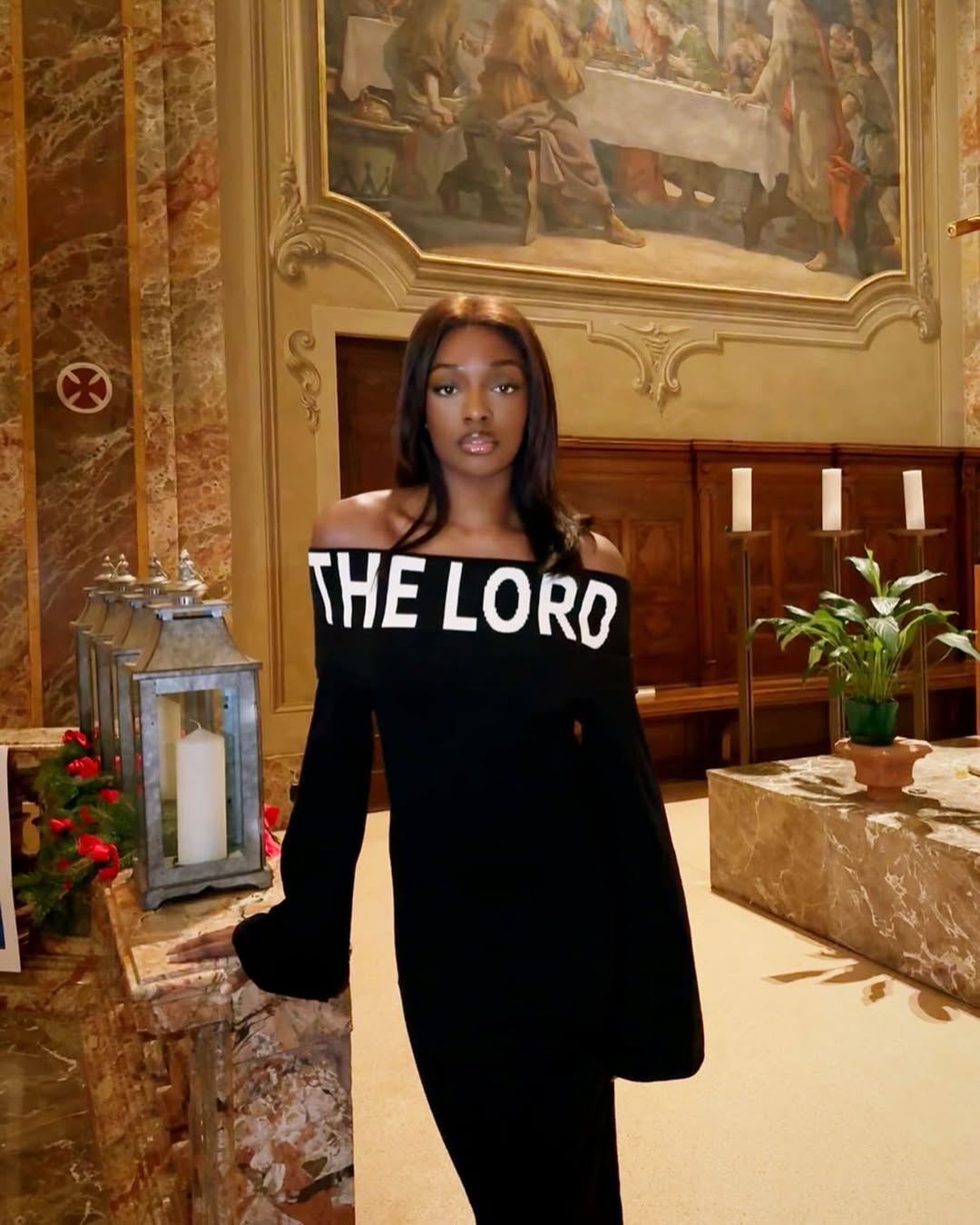 Lord Is Coming Dress