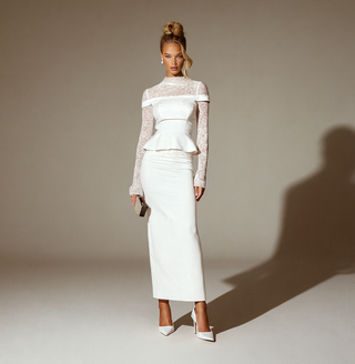 Trinity Lace Skirt Set