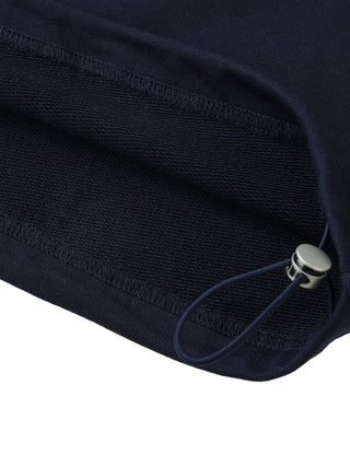 Contrast Lapel Sweatshirt