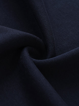 Contrast Lapel Sweatshirt