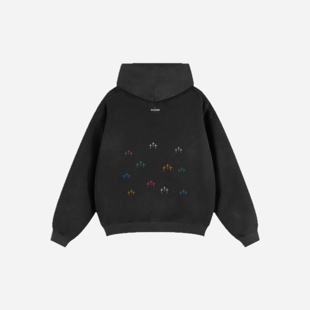 Crossfade Zip Hoodie | YESUGOD